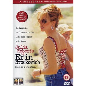MediaTronixs Erin Brockovich DVD (2000) Julia Roberts, Soderbergh (DIR) Cert 15 Pre-Owned Region 2