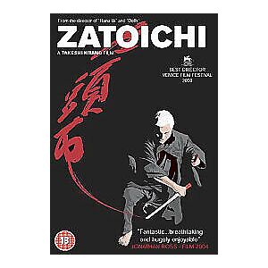 MediaTronixs Zatoichi DVD (2004) Takeshi ‘Beat’ Kitano Cert 18 Pre-Owned Region 2