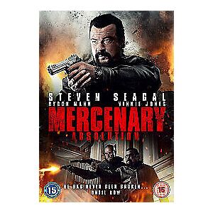 MediaTronixs Mercenary - Absolution DVD (2015) Steven Seagal, Waxman (DIR) Cert 18 Pre-Owned Region 2