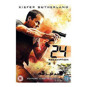 MediaTronixs 24: Redemption DVD (2008) Kiefer Sutherland, Cassar (DIR) Cert 15 Pre-Owned Region 2