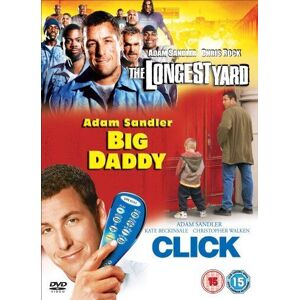 MediaTronixs The Longest Yard/Click/Big Daddy DVD (2007) Kate Beckinsale, Dugan (DIR) Cert Pre-Owned Region 2