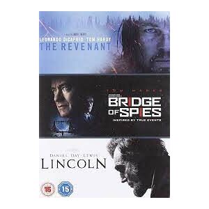 MediaTronixs REVENANT, THE / LINCOLN / BRIDGE OF SPIE DVD Pre-Owned Region 2