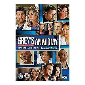 MediaTronixs Grey’s Anatomy: Complete Eighth Season DVD (2012) Ellen Pompeo Cert 15 6 Discs Pre-Owned Region 2