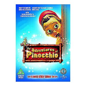 MediaTronixs The Adventures Of Pinocchio DVD (2009) Martin Landau, Barron (DIR) Cert U Pre-Owned Region 2
