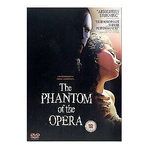 MediaTronixs The Phantom Of The Opera DVD (2005) Gerard Butler, Schumacher (DIR) Cert 12 Pre-Owned Region 2