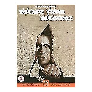 MediaTronixs Escape From Alcatraz DVD (2001) Clint Eastwood, Siegel (DIR) Cert 15 Pre-Owned Region 2