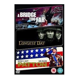 MediaTronixs Longest Day/Bridge Too Far/Patton (NEW D DVD Pre-Owned Region 2