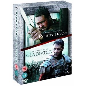 MediaTronixs Robin Hood/Gladiator DVD (2010) Russell Crowe, Scott (DIR) Cert 15 2 Discs Pre-Owned Region 2