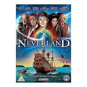 MediaTronixs Neverland DVD (2012) Rhys Ifans, Willing (DIR) Cert PG 2 Discs Pre-Owned Region 2