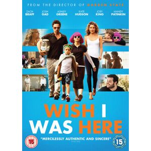 MediaTronixs Wish I Was Here DVD (2015) Josh Gad, Braff (DIR) Cert 15 Pre-Owned Region 2