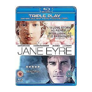MediaTronixs Jane Eyre - Triple Play (Blu-ray + DVD + Blu-ray Pre-Owned Region 2