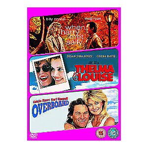 MediaTronixs When Harry Met Sally/Thelma And Louise/Overboard DVD (2009) John Gielgud, Pre-Owned Region 2