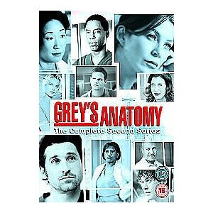 MediaTronixs Grey’s Anatomy: Complete Second Season DVD (2007) Ellen Pompeo Cert 15 7 Discs Pre-Owned Region 2