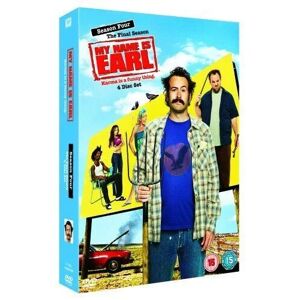 MediaTronixs My Name Is Earl: Season 4 DVD (2009) Jason Lee Cert 15 4 Discs Pre-Owned Region 2