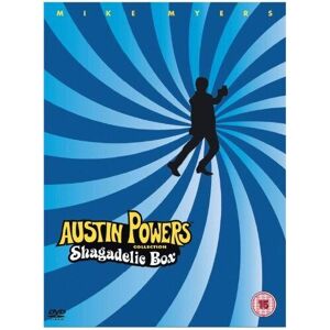 MediaTronixs Austin Powers Shagadelic Box DVD (2005) Mike Myers, Roach (DIR) Cert 15 3 Discs Pre-Owned Region 2