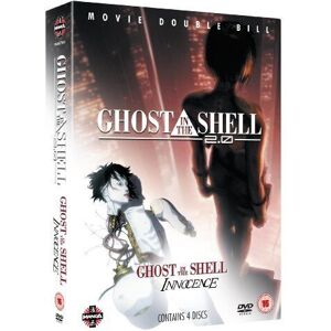 MediaTronixs Ghost In The Shell 2.0/Ghost In The Shell 2 - Innocence DVD (2009) Mamoru Oshii Pre-Owned Region 2