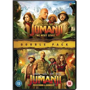 MediaTronixs Jumanji: Welcome To The Jungle/Jumanji: The Next Level DVD (2020) Dwayne Pre-Owned Region 2