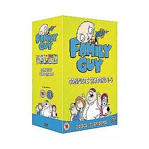MediaTronixs Family Guy: Seasons 1-5 DVD (2006) Seth MacFarlane Cert 15 13 Discs Pre-Owned Region 2