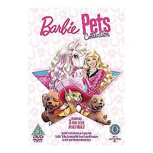 MediaTronixs Barbie: Pets Collection DVD (2016) Andrew Tan Cert U 3 Discs Pre-Owned Region 2