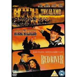 MediaTronixs The Alamo/The Horse Soldiers/Red River DVD (2009) John Wayne Cert PG Pre-Owned Region 2