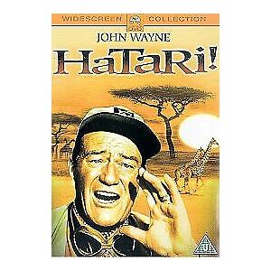 MediaTronixs Hatari! DVD (2005) John Wayne, Hawks (DIR) Cert U Pre-Owned Region 2