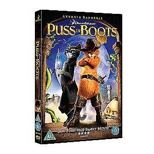 MediaTronixs Puss In Boots DVD (2012) Chris Miller Cert U Pre-Owned Region 2