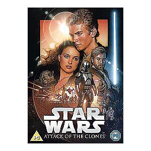 MediaTronixs Star Wars: Episode II - Attack of the Clones DVD (2015) Ewan McGregor, Lucas Region 2
