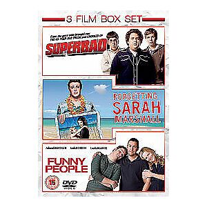 MediaTronixs Funny People/Superbad/Forgetting Sarah Marshall DVD (2010) Adam Sandler, Apatow Region 2