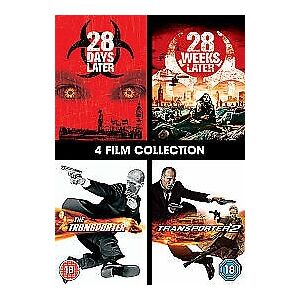 MediaTronixs 28 Days Later/28 Weeks Later/The Transporter/The Transporter 2 DVD (2013) Jason Region 2