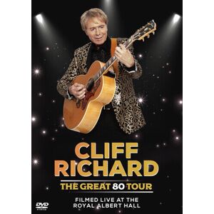MediaTronixs Cliff Richard: The Great 80 Tour DVD (2021) Cliff Richard Cert E Region 2