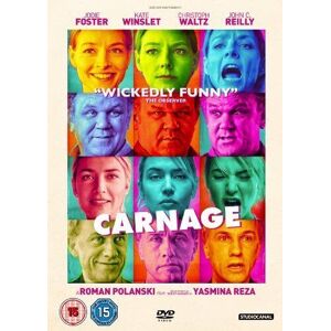 MediaTronixs Carnage DVD (2012) Jodie Foster, Polanski (DIR) Cert 15 Region 2