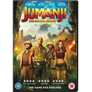 MediaTronixs Jumanji: Welcome to the Jungle DVD (2018) Dwayne Johnson, Kasdan (DIR) Cert 12 Region 2