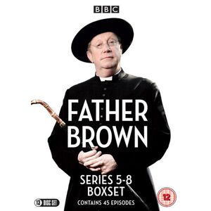 MediaTronixs Father Brown: Series 5 - 8 DVD (2020) Mark Williams Cert 12 13 Discs Region 2