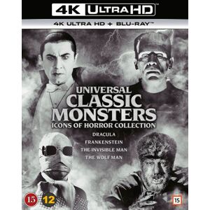 Universal Classic Monsters: Icons of Horror Collection (4K Ultra HD + Blu-ray) (8 disc)