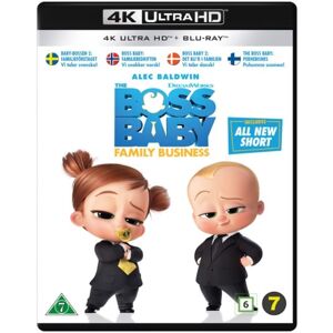 Boss Baby: Det blir i familien (4K Ultra HD + Blu-ray)