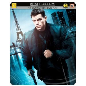 The Bourne Identity: 20th Anniversary Edition - Limited Steelbook (4K Ultra HD + Blu-ray)