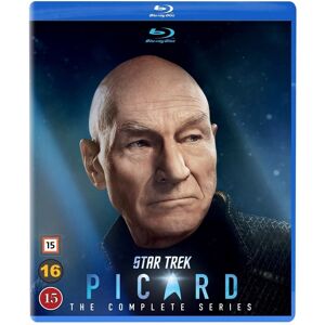 Star Trek Picard - Sæson 1-3 (Blu-ray) (9 disc)