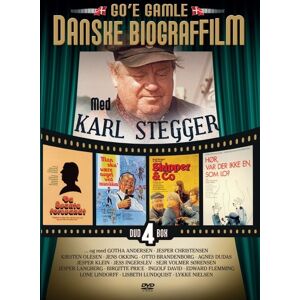 Karl Stegger - Go'e Gamle Danske Biograffilm (4 disc)