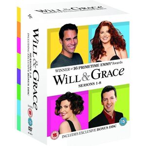 Will and Grace - Season 1-8 (33 disc) (Import)