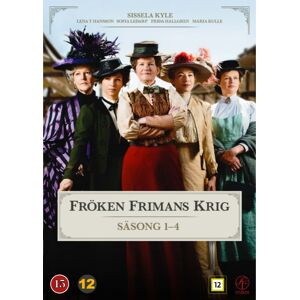Fröken Frimans Krig - Sæson 1-4 (4 disc)