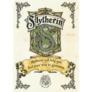 A3 print - Harry Potter - Slytherin Crest Multicolor