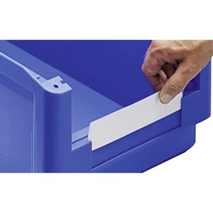 BITO Películas protectoras, para cajas visualizables, UE 50 unid., L x A 71 x 21 mm