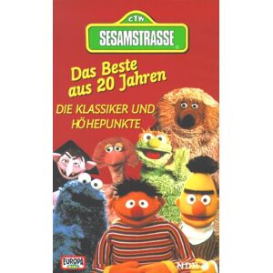 Jim Henson Sesamstraße - Das e Aus 20 Jahren [Vhs] - Publicité