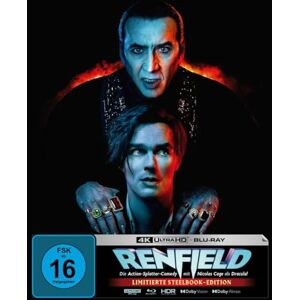 Chris McKay Renfield - Limitierte Steelbook-Edition Mit Fullslip (4k Ultra Hd) (+ Blu-Ray)