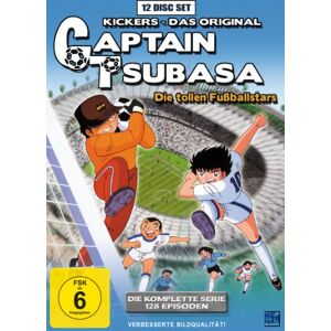 Hiroyoshi Mitsunobu Captain Tsubasa: Die Tollen Fußballstars - Die Komplette Serie [12 Dvds]
