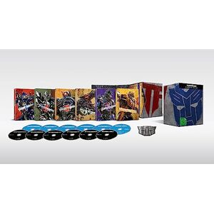 Michael Bay Transformers 6-Movie Collection - Limited Steelbook [6 4k Ultra Hds] + [6 Bonus Blu-Rays]