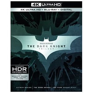 Christopher Nolan The Dark Knight Trilogy (4k Ultra Hd + 2d-Blu-Ray) (2-Disc Version) (Exklusiv Bei Amazon.De) [Limited Edition]