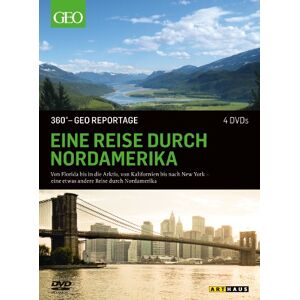 360 Grad - Geo Reportage: Eine Reise Durch Nordamerika [4 Dvds]