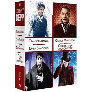 Johnny Depp : Transcendance Mortdecai + Dark Shadows + Charlie et la chocolaterie - Publicité