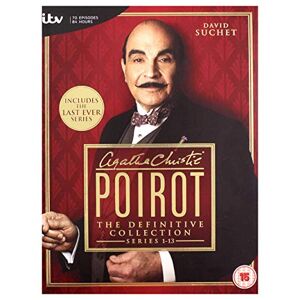 Spirit Entertainment Agatha Christie's Poirot The Definitive Collection (Series 1-13) [DVD] - Publicité